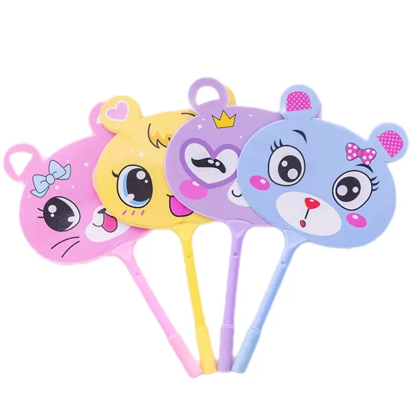 Kipas Karakter 2in1 Souvenir Unik - Kipas Tangan dan Pulpen 3