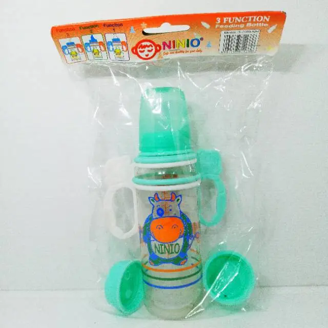 NINIO Botol Susu Dot Minum Asi Cup Bayi 3 Fungsi 3in1 150ml 3-2103-MH 2