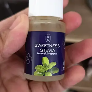 Sweetness Stevia 15mL - Pemanis Nol Kalori untuk Minuman dan Makanan - HALAL - Stevia Cair Food Sugar - Gula Stevia 0 Kalori sweetener Bahan