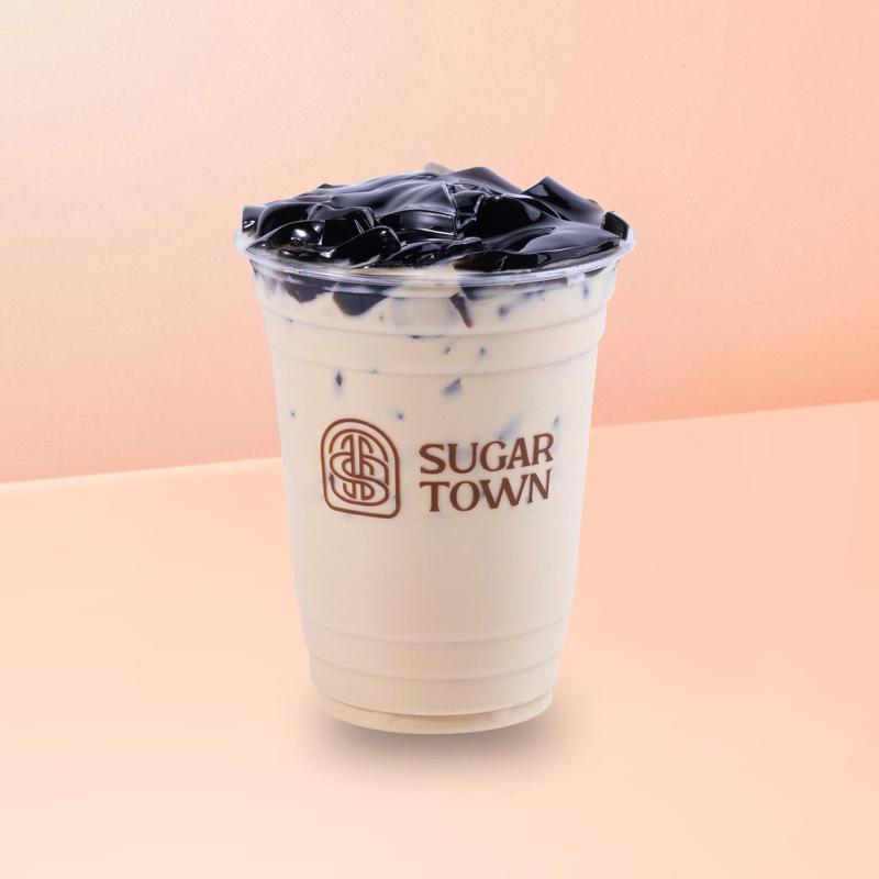 Trà sữa cookies Hạnh Nhân Sugar Town (M) ( đá riêng hoặc không đá nếu khách ở xa )