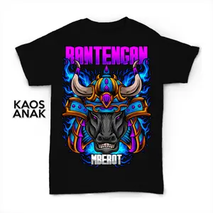 BAJU KAOS FASHION ANAK BANTENGAN MBEROT GANK JARANAN MALANG DISTRO SOUND BALAP BLITAR