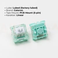 Gambar GATERON Magnetic Jade Linear Switch 30g PCB Mount dari AllCaps Indonesia Kota Administrasi Jakarta Utara 3 Tokopedia