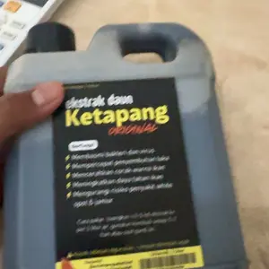 Ekstrak Daun Ketapang 1L Jerigen Kotak Kualitas Premium Peternak Ikan Original