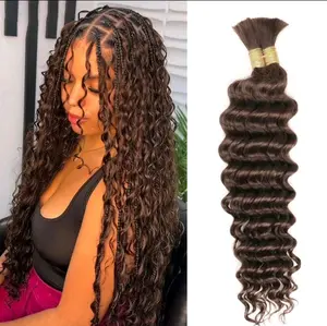 Griya Rema Rambut Sambung Keriting Rambut Palsu Rambut Sulam Rambut Anyam Deep Wave Extension Rambut Palsu Korean Style