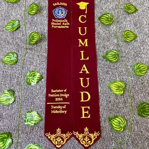 (New Variations) SELEMPANG LEHER / SELEMPANG WISUDA + Motif Ujung