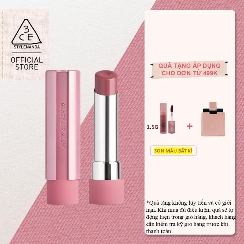 Son bóng dưỡng môi 3CE GLAZY LIP GLOW