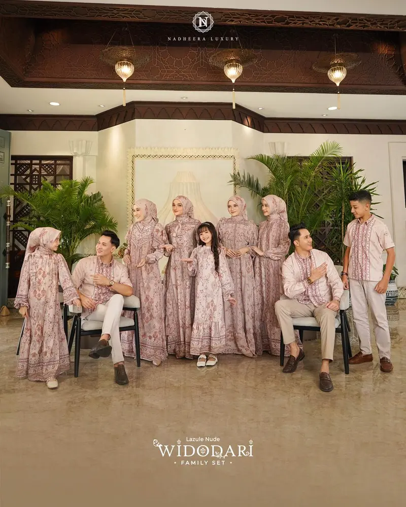 (FREE SCARF) COD SARIMBIT LEBARAN WIDODARI LAZULE NUDE SERIES BY NADHEERA TERBARU 2026