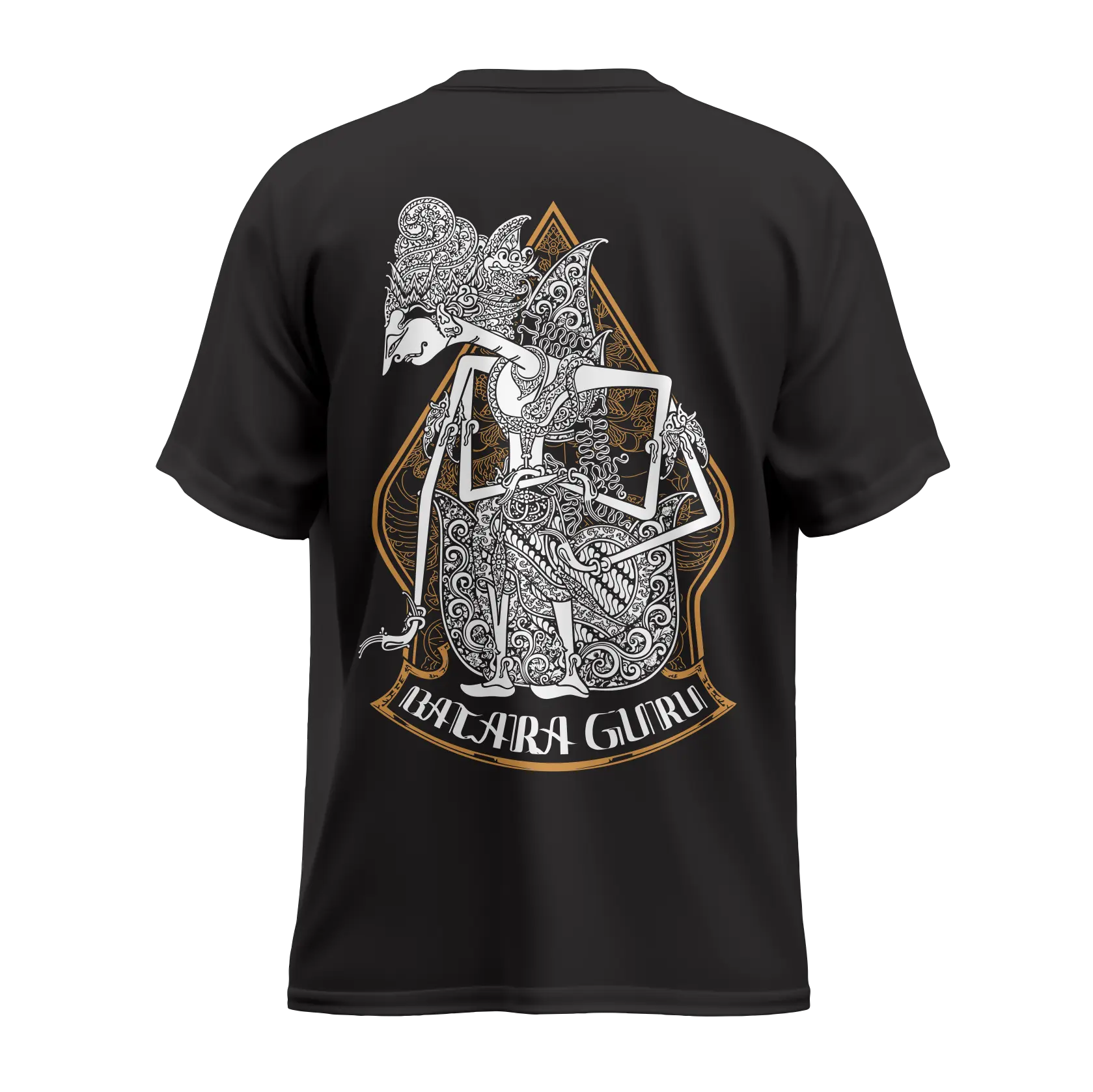 Kaos Wayang Batara Guru Full A3 Bahan Cotton Combed 24s