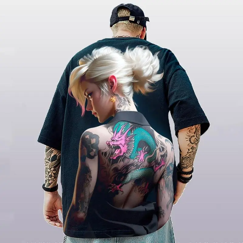 Kaos Fashion Unise Pria dan Wanita Muda dengan oversize clothing tshirt Retro Lembut Nyaman