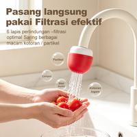 Gambar Filter Keran Air Mini Portabel/Multi-Lapisan Filter Air Cocok Untuk Kamar Mandi Dan Dapur Pemasangan Mudah, Universal - Paket 3 warna dari Penjaga Air Bersih Kab. Tangerang 3 Tokopedia