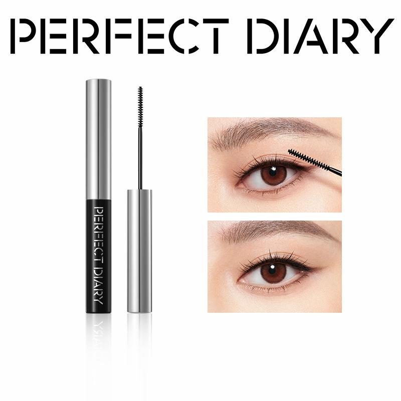  PERFECT DIARY  Mascara chuốt mi lâu trôi chống thấm nước làm dày và dài mi tự nhiên 2 màu sắc tùy chọn tiện lợi 4.5g mascara  lông mày 3d  mascara 