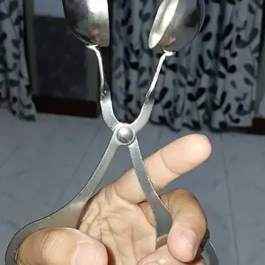 Cetakan Bakso Stainless Steel Alat Spatula Pembuat Bakso Anti Lengket / Meatball Maker Stainless Steel Meatball Mold