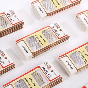 AB164 Jarum Jahit Tangan Set Isi 16pcs Jarum Benang Jahit Manual 16pcs Miliners 309 Needles Jarum sulam Jarum Jahit Set