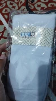 Product Review of Kaos Kaki Anti Slip Ukuran L Panjang Sebetis Wanita Bahan Nilon Spandex Lembut Muslim from L**4 0