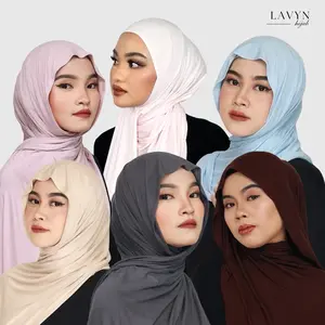 Lavyn Hijab - Pashmina Kaos Rayon Airflow Premium