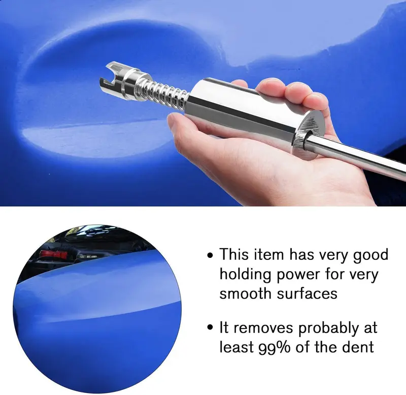 Alat Penghilang Penyok Body Mobil Suction Cup Bentuk T Untuk Reparasi Penyok Puller Dent Remover 6