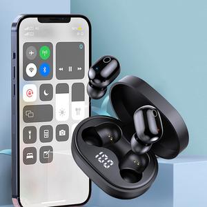 Auriculares inalámbricos intraurales, Audífonos para juegos con aislamiento acústico físico, Audífonos deportivos TWS compatibles con Bluetooth para teléfonos iOS y Android