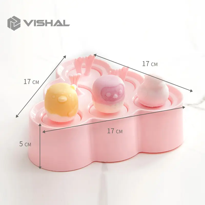 VISHAL DIY Es Batu Bulat Bola Ice Ball Maker CETAKAN ICE CREAM SILICONE PUDDING JELLY VS-37 7
