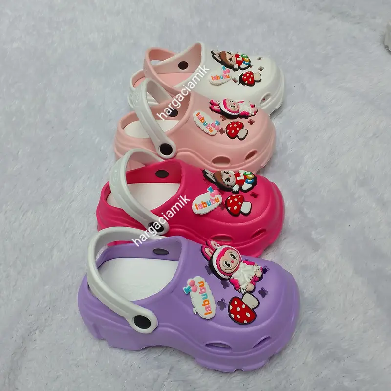 SEPATU Sandal BAIM ANAK LABUBU TINGGI 6 CM 2419 SIZE 24-35 Fashion 1