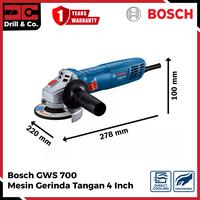 Gambar Bosch GWS 700 Mesin Gerinda Tangan 4" dari Drill&Co Kota Administrasi Jakarta Barat 3 Tokopedia