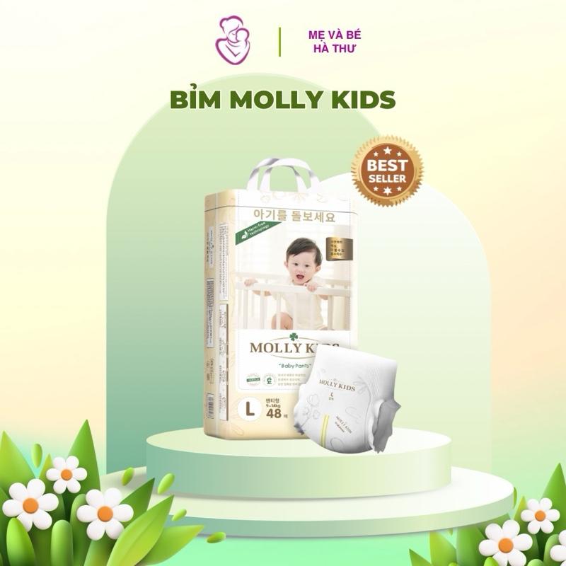 Bịch bỉm Molly Kids đủ size cho bé