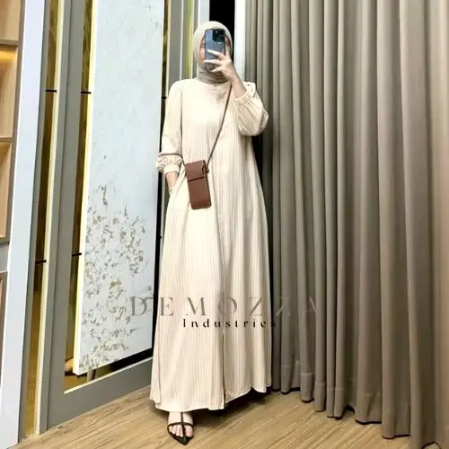 gamis MAYZA krem