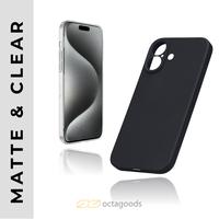 Gambar PROTECTIVE KIT Octagoods Hardcase for iPhone 16 Pro Max Octagoods + Tempered Glass Clear Privacy with Tray - Case + TG Privacy, iPhone 16 Pro Max dari Octagoods Official Kota Administrasi Jakarta Barat 2 Tokopedia