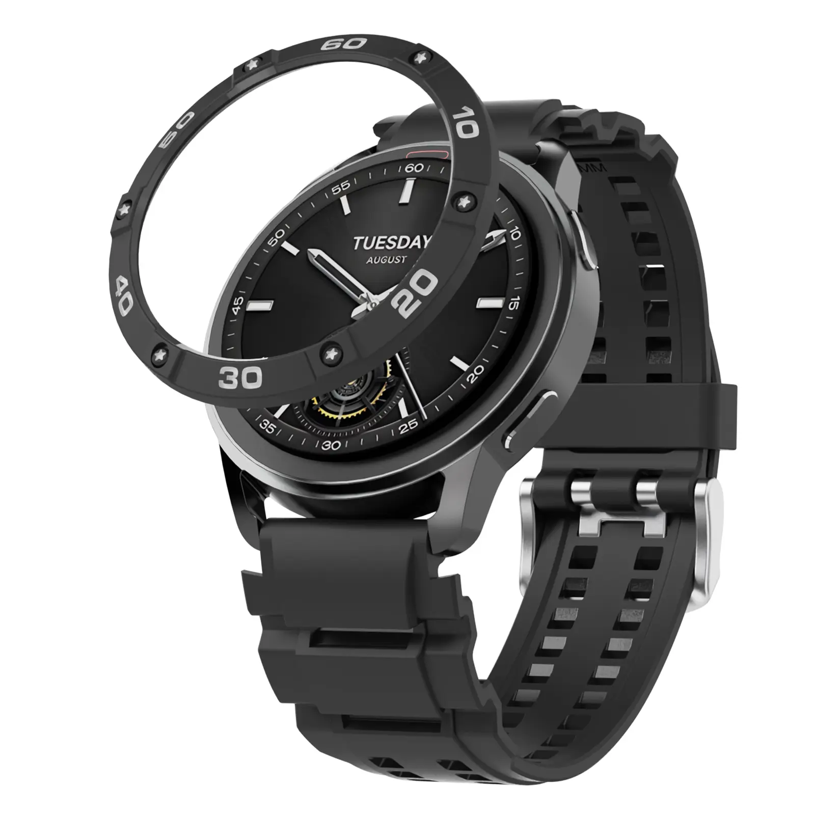 Vòng Viền Chống Trầy Xước, Dành Cho Đồng Hồ Xiaomi S3, Ốp Bảo Vệ, Ốp Lưng Sốc, Bảo Vệ Chống Sốc, PC Sợi Cứng Siêu Nhẹ, Dễ Mài Mòn, Có Thể Hoán Đổi, Chống Sốc