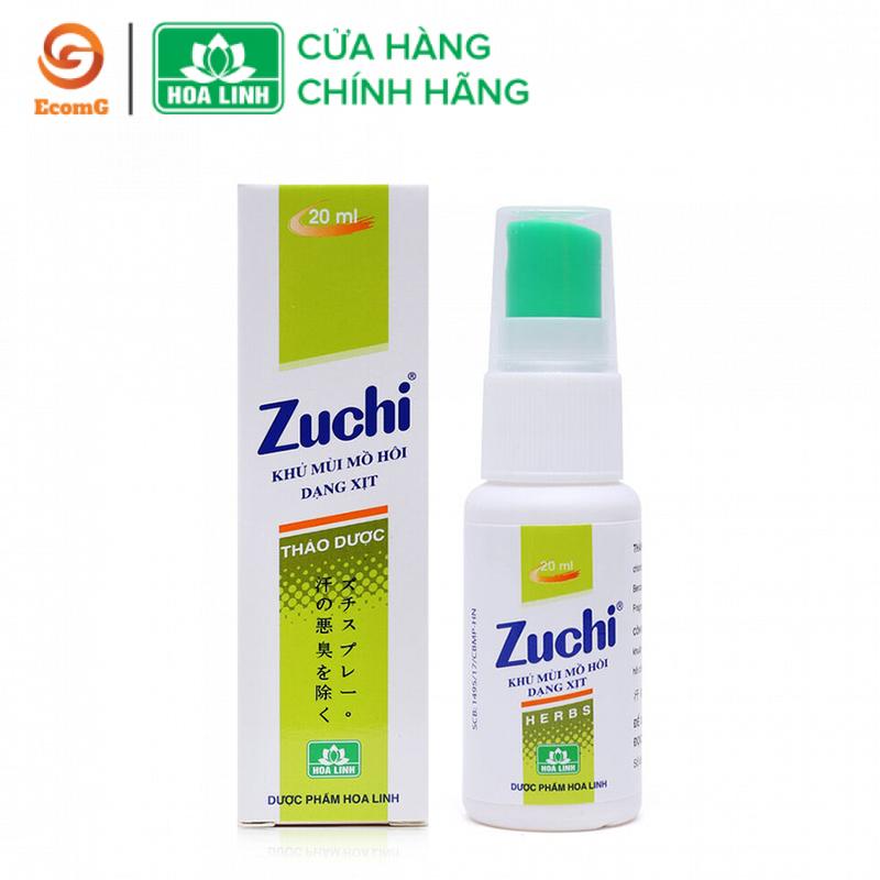 Chai xịt Zuchi Hoa linh khử mùi cơ thể , giảm mùi hôi nách hôi chân 20ml - Ẩn tên sản phẩm 3