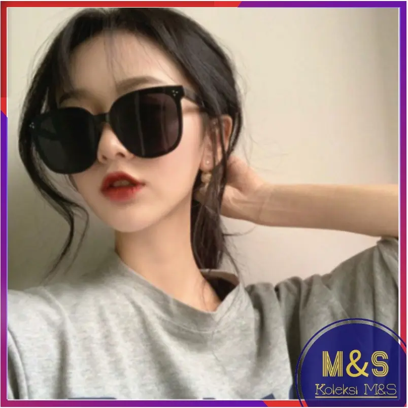 KOLEKSI Kacamata Wanita Pria Optik Anti Sunglass Dengan Fashion Sunglasses Kacamata Hitam korean fashion