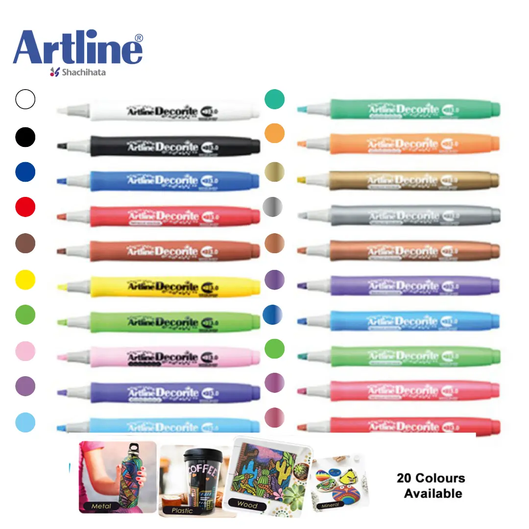ARTLINE DECORITE MARKER / 1.0 POINT / BRUSH POINT