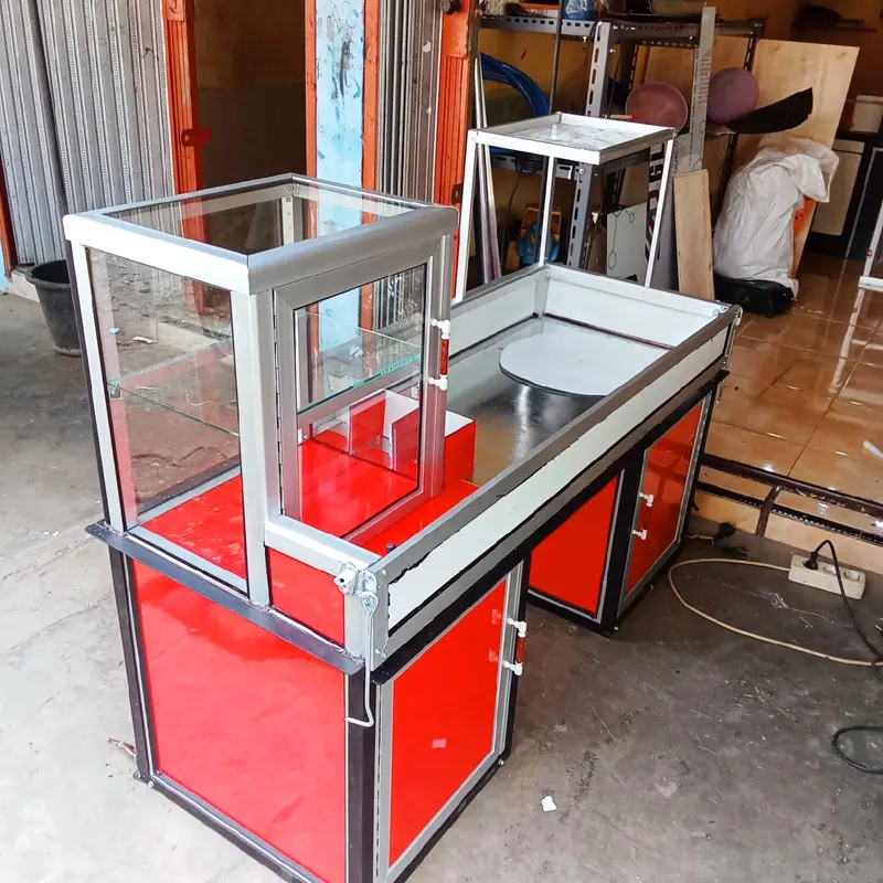 gerobak motor minimalis bahan aluminium 1