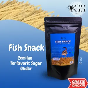 TERMURAH Fish Snack Sugar Glider import Malaysia