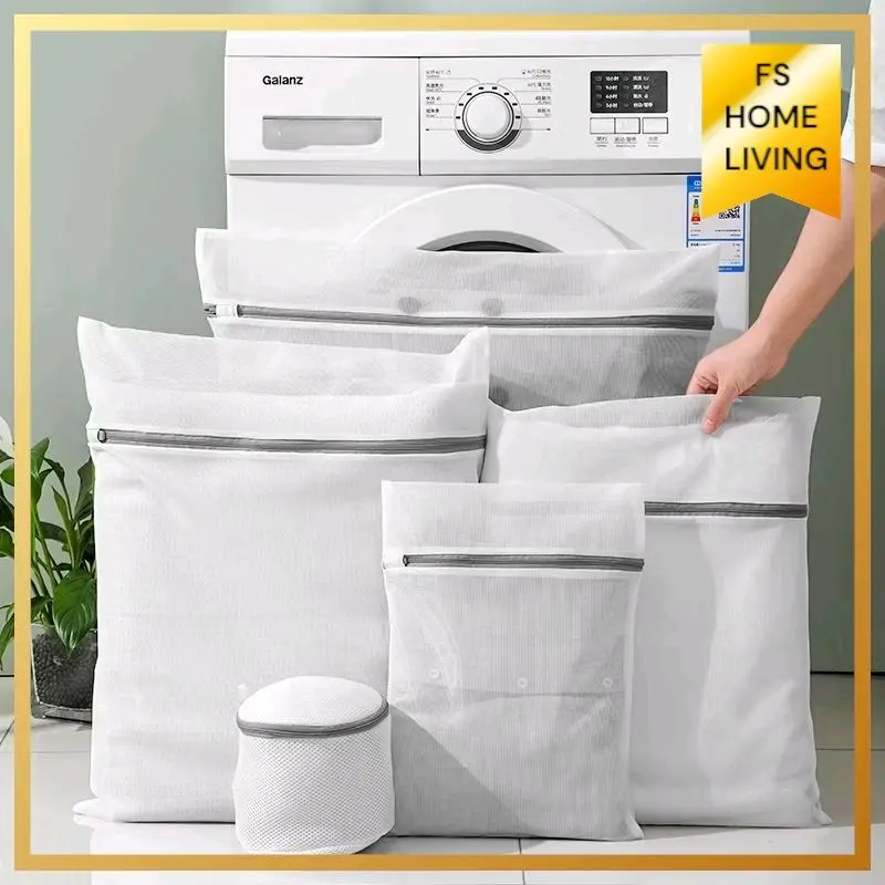 Jaring Laundry Bag Jaring Baju Kotor Kantong Jaring Bra Laundry Bag Washing bag Jaring Set isi 5 Pakaian