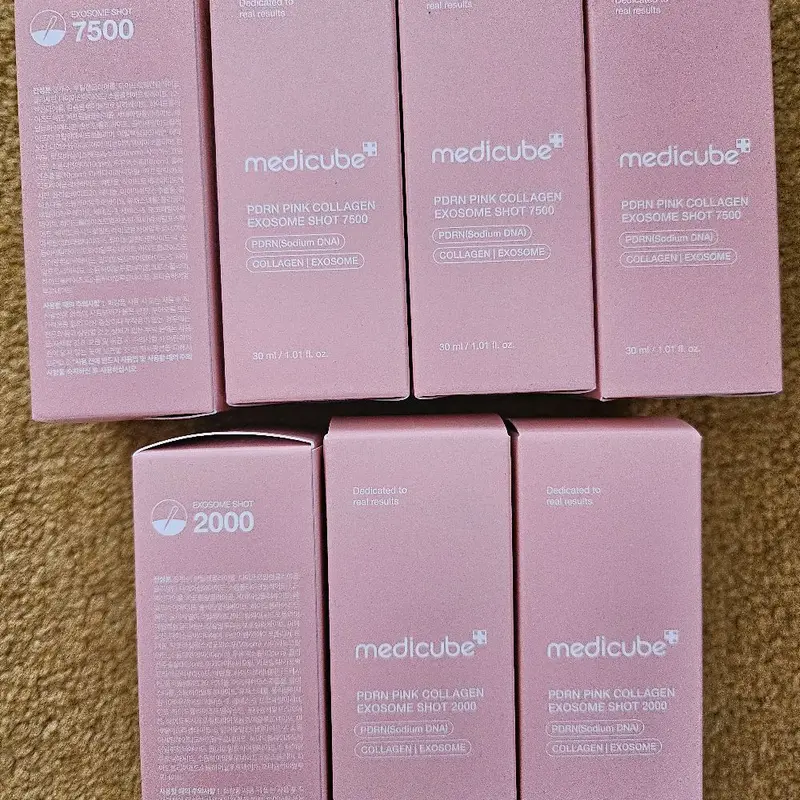 PDRN Pink Collagen Exosome Shot Ampoule 7500 1pcs(beli1 dapat 5pcs pdrn daily serum) 0