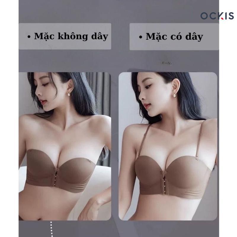 Product Introduction of Áo Ngực Hình Tròn, OCKIS, Thiết Kế Không Dây, Đẩy Lên, Chống Trượt, Đồ Lót Nữ, Định Hình Tôn Dáng, [Thanh Toán Khi Nhận Hàng] Women Bra 5