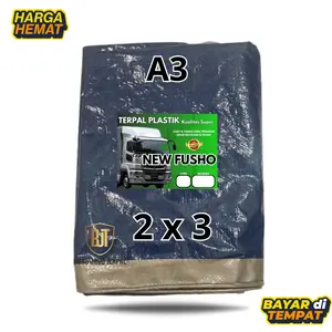 Terpal Plastik Naga Mas A3 Korea 2 m x 3 m Terpal Tenda atap truk warung Multifungsi Original hujan camping Outdoor Alat Atap