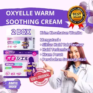 2Pcs [Dijamin Original 100%]Oxyelle Gel Hangat Herbal yang Lembut & Nyaman – Perawatan Harian