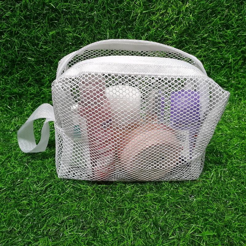 queencrown17 puch kosmetik tas jaring tas makeup organizer tas sabun 3