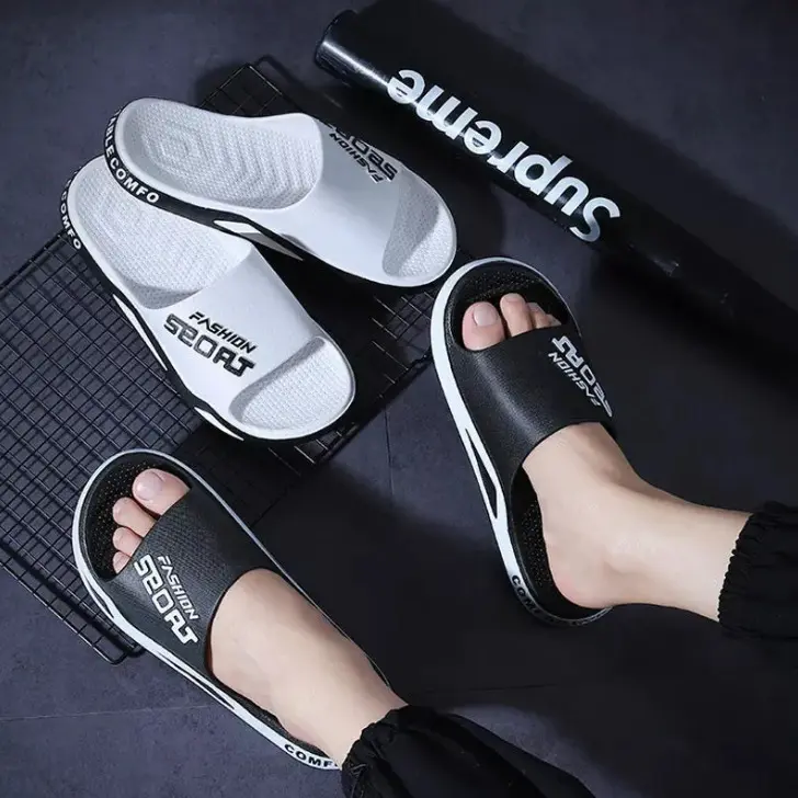Dép cao su, thời trang Hàn Quốc, dành cho phụ nữ và nam giới Slipper DéP