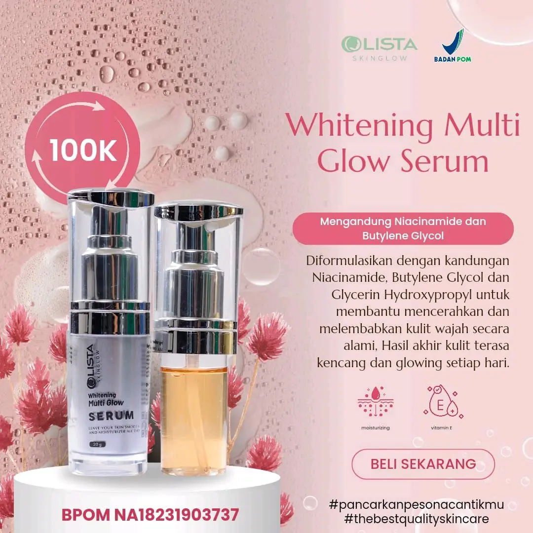 Serum whittening multi glow Colista Skin Care
