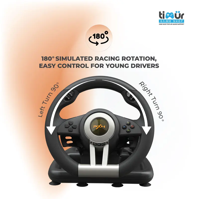 PXN V3 Pro Steering Wheel Racing Stir Setir PS3 PS4 PS5 PC Switch 3