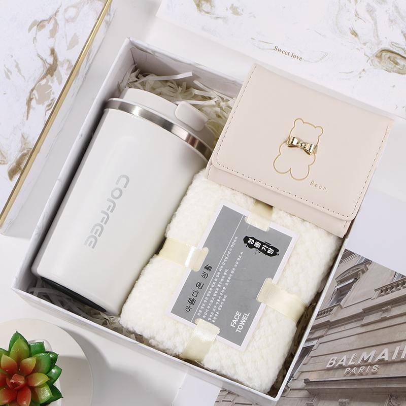 [Vietnam In Stock] Hộp quà tặng dạng ví, kết hợp nhiều loại bình giữ nhiệt và ví. Thích hợp làm quà tặng sinh nhật, quà tặng kỷ niệm sáng tạo, quà tặng thiết thực, quà tặng ngày lễ, quà tặng trẻ em, quà tặng nam, quà tặng nữ, quà tặng doanh nghiệp.