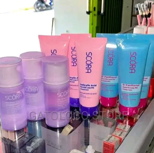 SCORA Moisturizer | Face Wash | Salicyly, Pantenol Cleanser | Pelembab, Mencerahkan, Jerawat 0