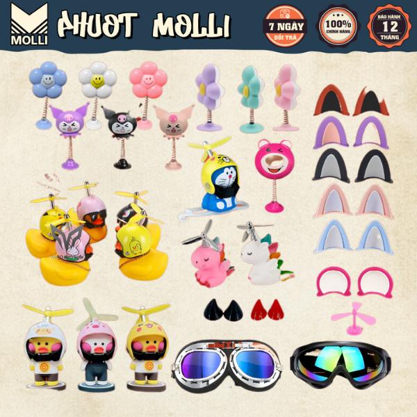  Tai Mèo Tai Gấu Sừng Gắn Nón Bảo Hiểm  Cute – Kèm Keo 3M Nhiều Màu Sắc Trang Trí Đáng Yêu 