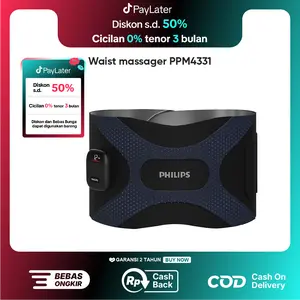 【Dioperasikan sendiri】Philips massage PPM4331 waist pijat 6 mode & 16 tingkat intensitas
