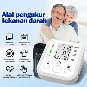 Standar WHO Alat Cek Pengukur Tekanan Tensi Darah Digital Tensimeter Blood Pressure Monitor Digital Lengan Atas Alat ukur Tekanan Darah Dengan Monitor Tensimeter Digital Alat Tensi Darah Pengukur Tekanan Darah Sphygmomanometer Standar WHO Alat Cek Pengukur Tekanan Tensi Darah Digital Tensimeter Blood Pressure Monitor Digital Lengan Atas Alat ukur Tekanan Darah Dengan Monitor Tensimeter Digital Alat Tensi Darah Pengukur Tekanan Darah Sphygmomanometer