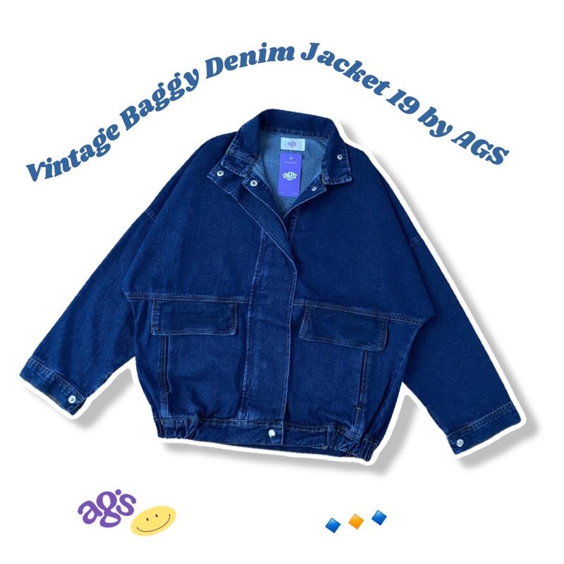 Vintage Baggy Denim Jacket 19 by AGS 1