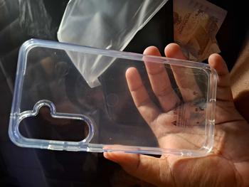 Product Review of ACRYLIC Clear Case SAM A55 A15 A35 A25 A14 A54 A34 A24 4G 5G Casing Fuze Hybrid Bening Crystal Shockproof from م**د ح**ن 0