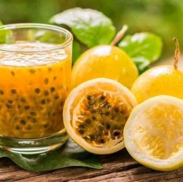 2 cây chanh dây vàng ngọt hương ổi